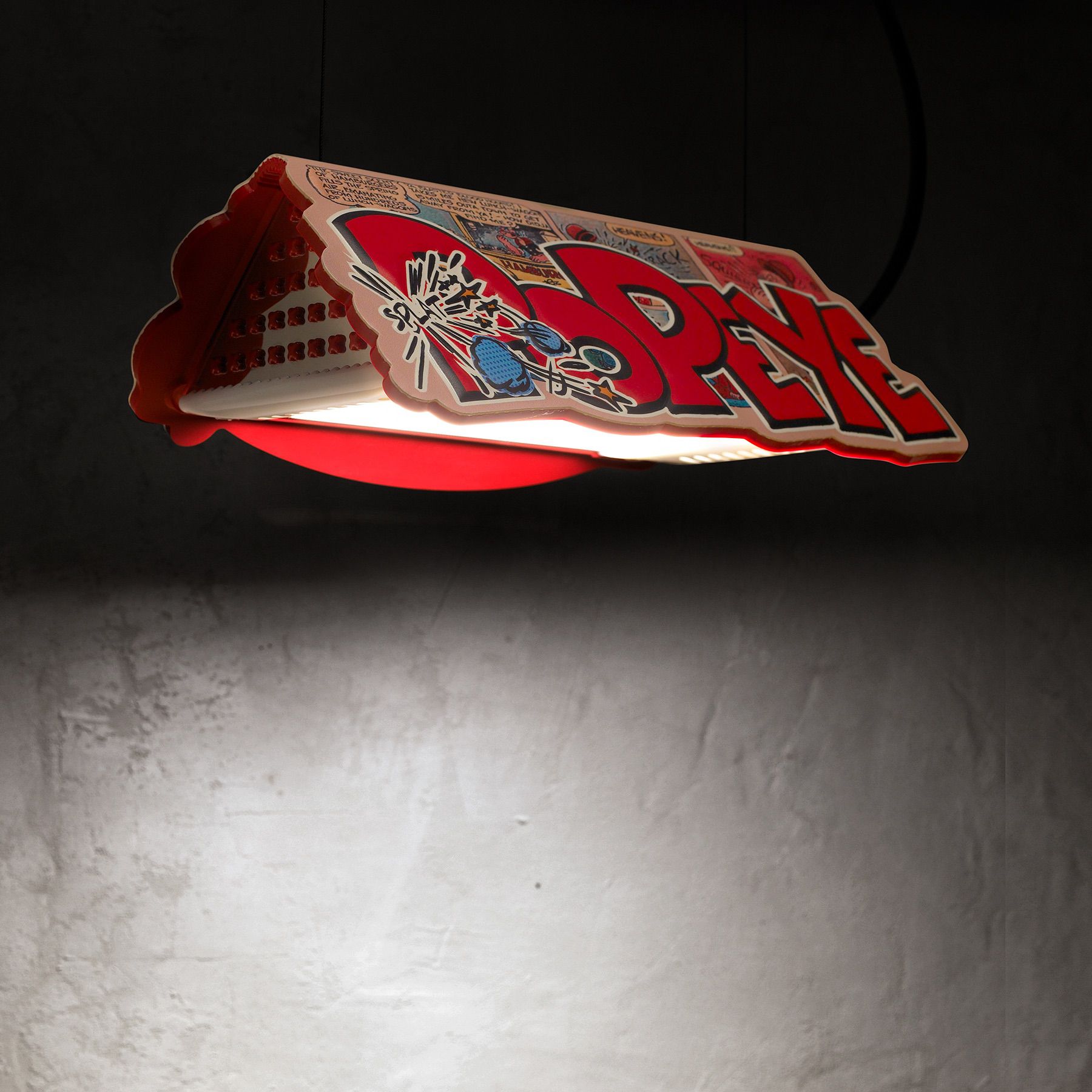 Lampada a sospensione Bruno Popeye ambientata Genoma Design