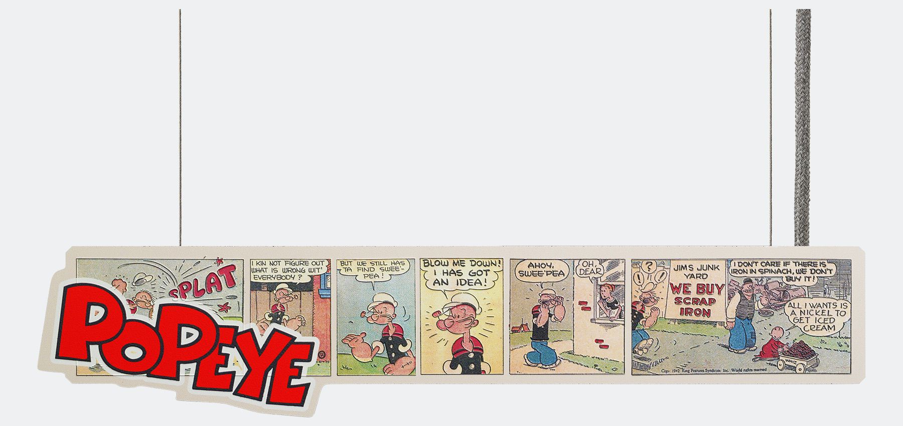 Lampada a sospensione Wanda Popeye fronte Genoma Design