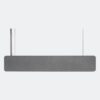 Wanda suspension lamp dark grey concrete back Genoma Design