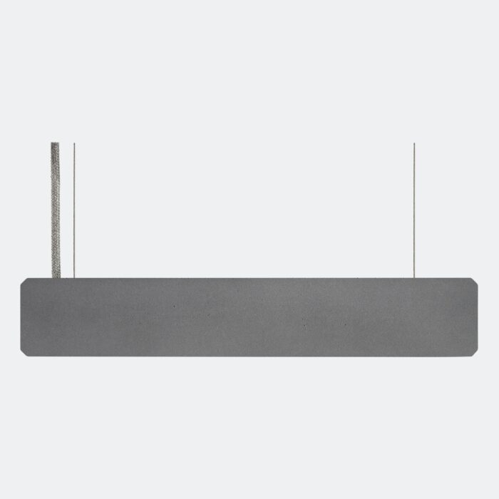 Lampada a sospensione Wanda cemento grigio scuro retro Genoma Design